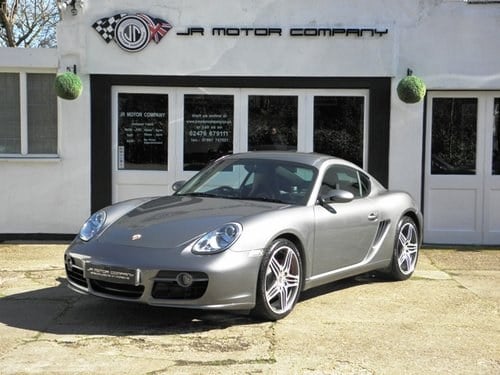 2007 Porsche Cayman 3.4 S Manual finished in Meteor Grey VENDUTO