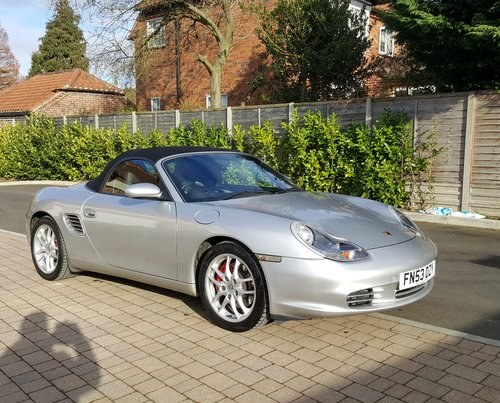 2004 PORSCHE BOXSTER 3.2S - ONE OWNER - ONLY 34000 MILE In vendita