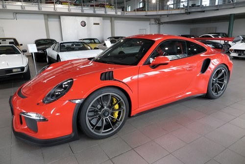 2016 Porsche 991 GT3 RS *One Owner*3.110 km*PCCB*Lava Orange* VENDUTO