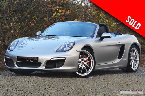 2012 (2013 MY) Porsche 981 Boxster S manual SOLD