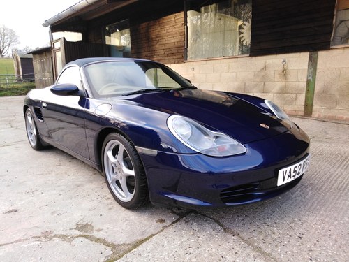 2002 Porsche Boxster 37ooo mls. MINT Manual Convertible PX For Sale