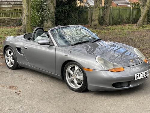 2002 Lovely 986 Boxster manual SOLD