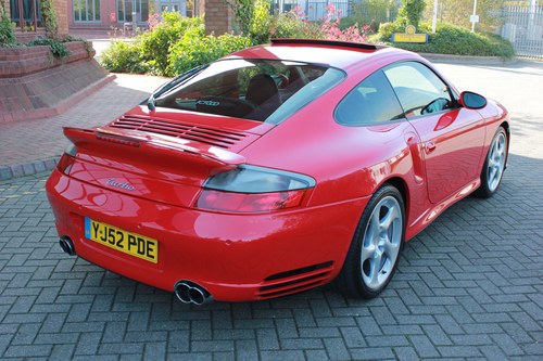 2003 Porsche 996 Turbo - Rare Guards Red - Low mileage For Sale