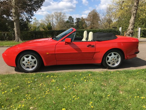 1989 Porsche 994 S2 Cabriolet in Guards Red For Sale