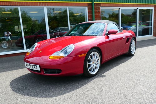 2001 Porsche Boxster S in Orient Red SOLD