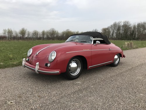 1956 Unique Unrestored 356 Pre-A Speedster En Venta