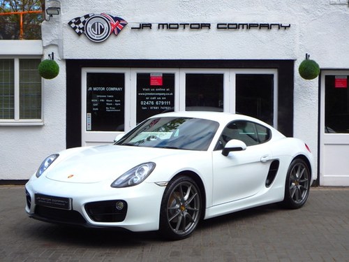2014 Porsche Cayman 981 2.7 PDK Pure White 45k Miles OPC History! SOLD