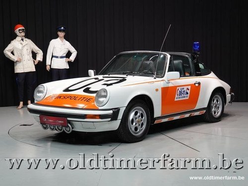 1987 Porsche 911 3.2 Targa G50 Rijkspolitie "Alex 03" '87 In vendita