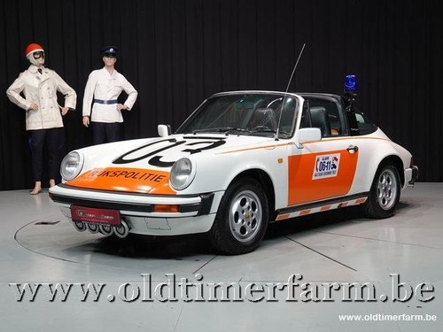 1987 Porsche 911 3.2 Targa G50 Rijkspolitie "Alex 03" '87 For Sale