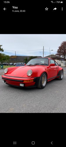 1984 PORSCHE 911 COUPE WIDE TURBO BODY LHD For Sale