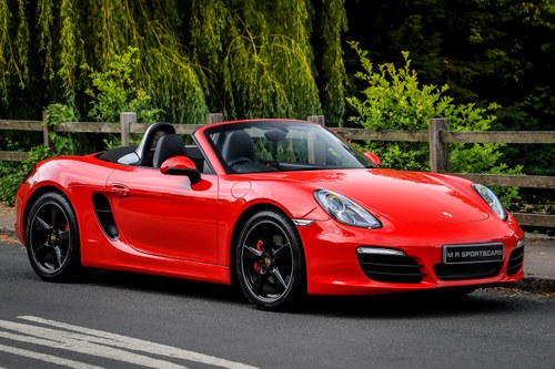 2014 Porsche Boxster S 981 Guards Red PDK PSE Extended Leather In vendita