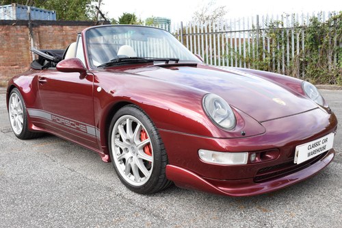 1996 993 Carrera 4 Convertible, superb example For Sale