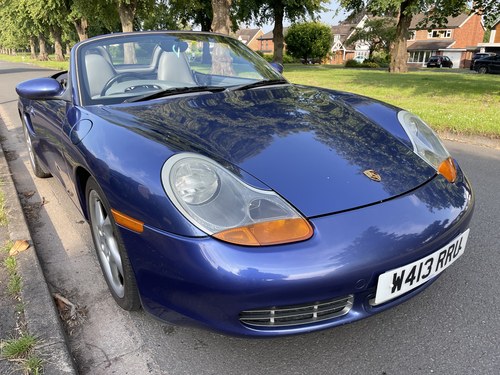2000 Porsche Boxster S 3.2 (986) 6 Speed Manual Blue SOLD