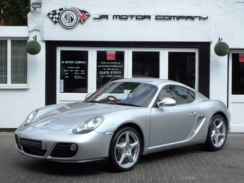 2009 Porsche Cayman 2.9 Manual Arctic Silver Carrera Red Leather! SOLD