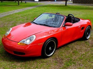 2000 Porsche Boxster clean Red(~)Black Auto 97k miles $9.8k In vendita