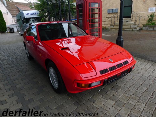 1982 Porsche 924 Turbo Targa MK II 65000 km In vendita