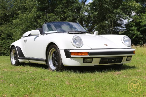 1989 Porsche Speedster 3.2 - history, matching no., orig. paint For Sale by Auction