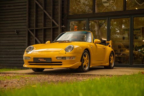 1996 PORSCHE 911 993 CARRERA CABRIOLET // 1 OWNER // RS AERO KIT For Sale