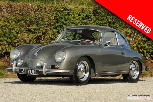 1959 RESERVED Porsche 356 A (T2) 1600 Super LHD coupe by Reutter For Sale