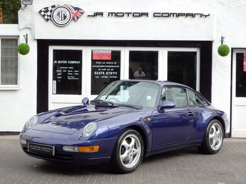 1994 Porsche 911 993 Carrera 2 Manual Coupe 67000 Miles Stunning! SOLD