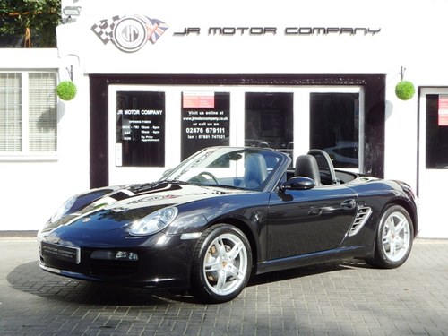 2006 Porsche Boxster 2.7 Manual Basalt Black 1 Owner from new! SOLD