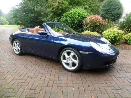 2001 Exceptionally low mileage 911 Convertible SOLD