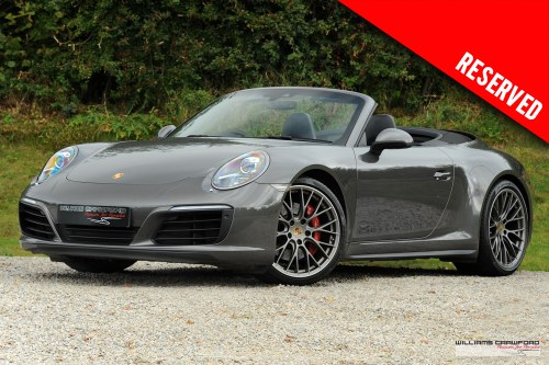 2016 (2017 MY) RESERVED - Porsche 991.2 Carrera 4 S PDK cabriolet For Sale