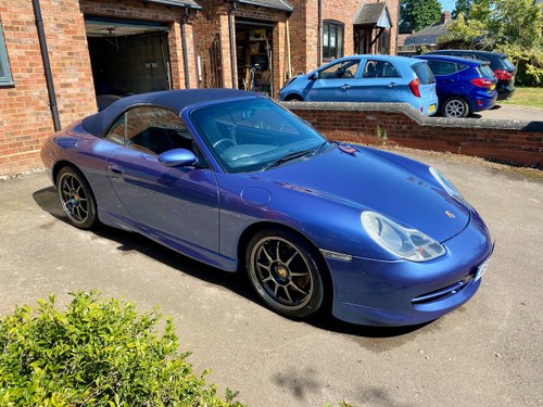 2000 Porsche 911 996 3.4 Carrera Manual Cabriolet with Aero Pack For Sale