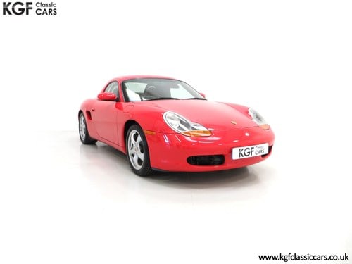2001 An Incredible Porsche Boxster 986 with 30,387 Miles. VENDU
