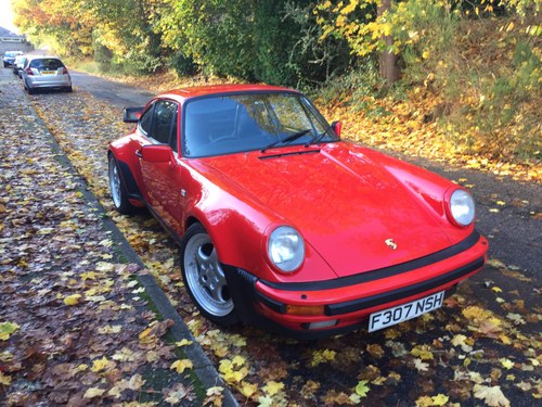 1988 Porsche 911 930 Turbo - 77000 miles £45 -£55K For Sale by Auction