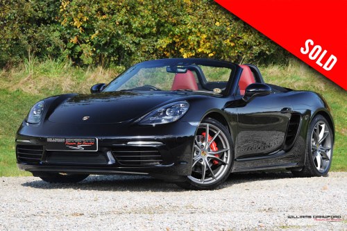2018 Porsche 718 Boxster S PDK VERKAUFT
