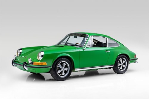 1971 Porsche 911T Sunroof Coupe Sunroof Go Green $109.5k For Sale