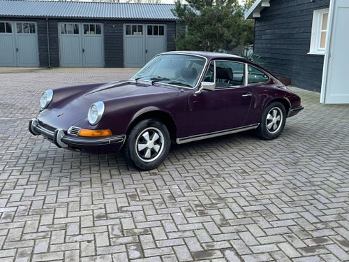 LHD PORSCHE 911 2,4 T MFI Coupe 1972 TIME WRAPPED &PROJECT For Sale