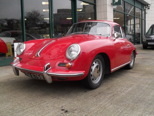1964 Porsche 356C Coupe lhd matching numbers car for sale For Sale