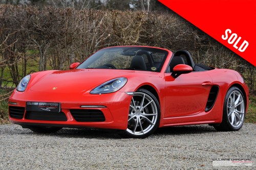 2018 Porsche 718 Boxster PDK VERKAUFT