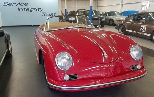 1959 Porsche 356 ROADSTER Convertible Red(~)Tan driver For Sale