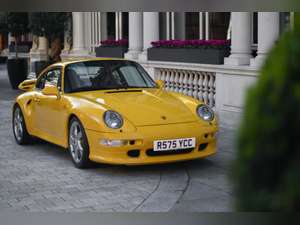 1/23 RHD 1998 Manual Porsche 993 Turbo S - Speed Yellow For Sale (picture 1 of 7)