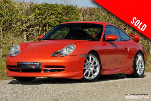 2001 Porsche 996 Gen I GT3 LHD VERKAUFT