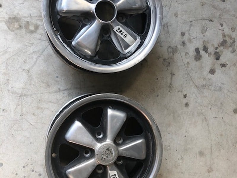 Fuchs wheel rims for Porsche 911