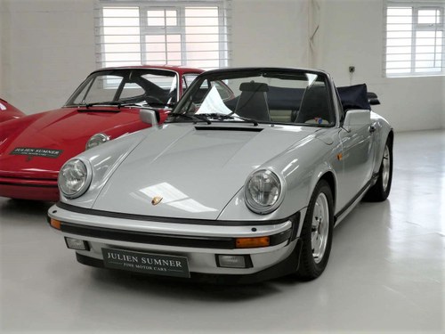 1987 Porsche 911 Carrera 3.2 Sport Cabriolet SOLD