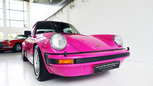 Picture of 1974 Rare and special 911 2.7 MFI Targa in a rare colour, history - For Sale