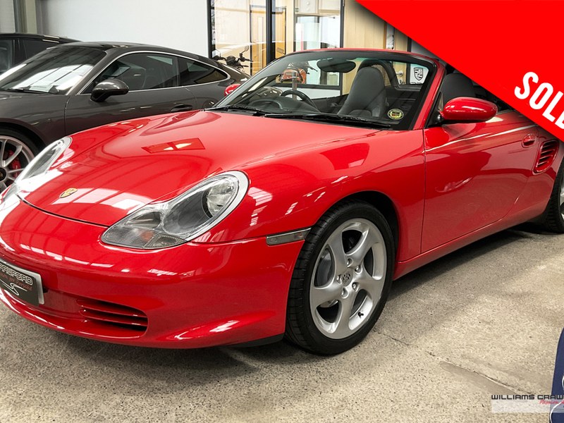 Low mileage Porsche 986 Boxster manual