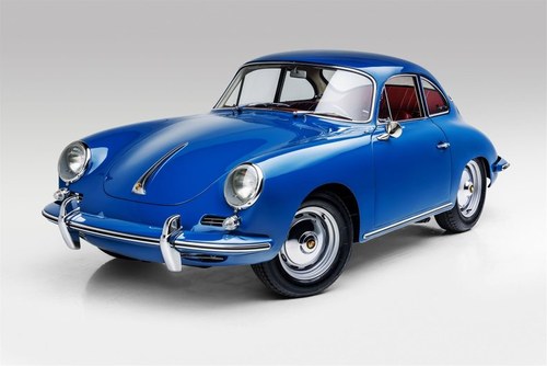 1962 Porsche 356B Super 90 Coupe Rare Blue driver $139.5k For Sale