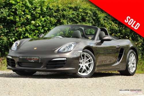 2015 Porsche 981 Boxster manual VERKAUFT
