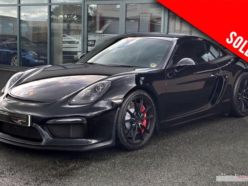 Low mileage Porsche 981 Cayman GT4