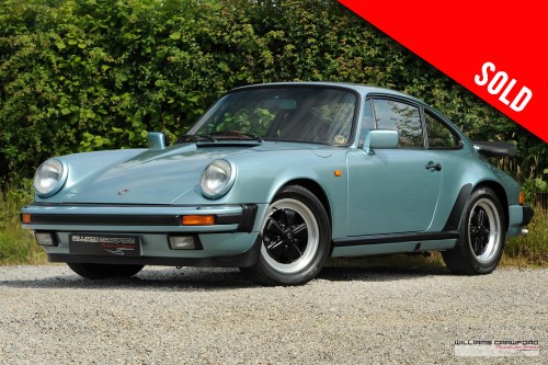 1986 (1987 MY) Porsche 911 Carrera 3.2 Sport coupe VENDIDO