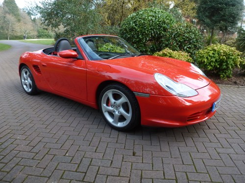 2003 Exceptional low mileage Boxster S VENDU