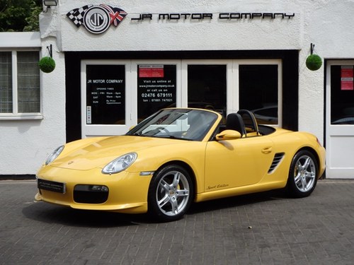 2008 Porsche Boxster 2.7 Sport Edition Speed Yellow Huge Spec! SOLD