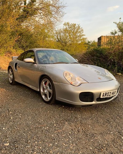 2002  (02) facelift Porsche 911 (996) turbo manual In vendita