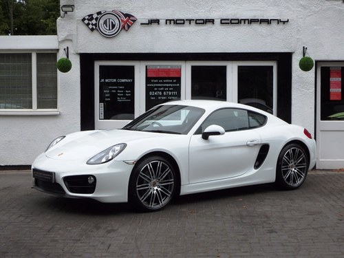 2015 Cayman 981 2.7 PDK Pure White Huge rare spec 68000 Miles! SOLD